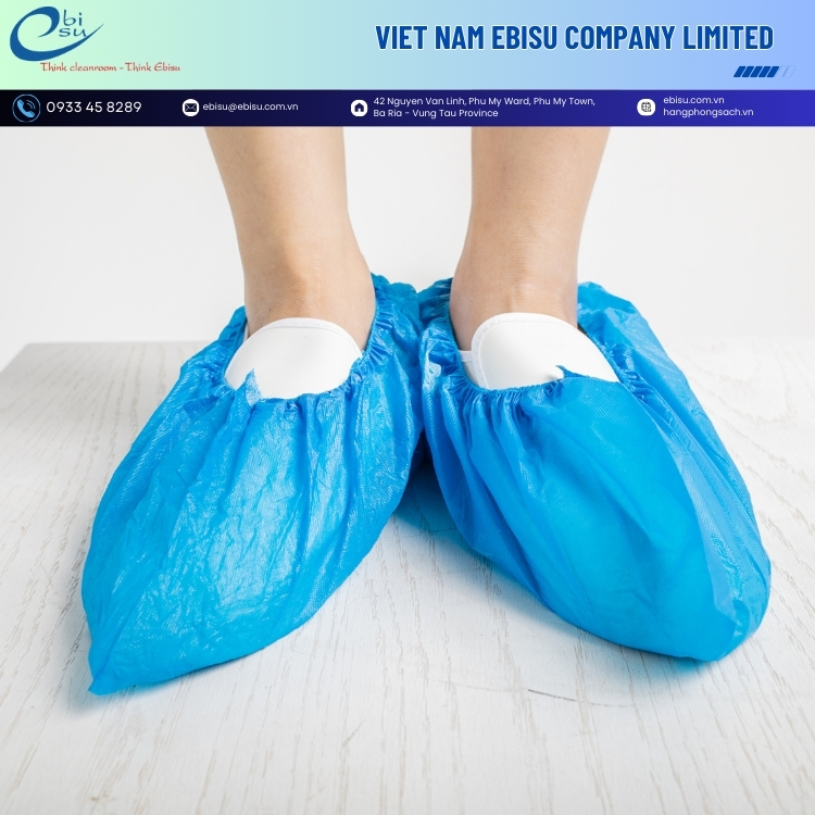 Bao Bọc Giày Nilon Phòng Sạch - Ảnh 2