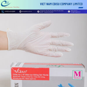 Găng Tay Cao Su Nitrile Không Bột VGlove