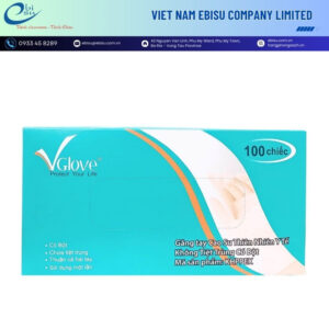 Găng Tay Cao Su Y Tế Latex Có Bột VGlove