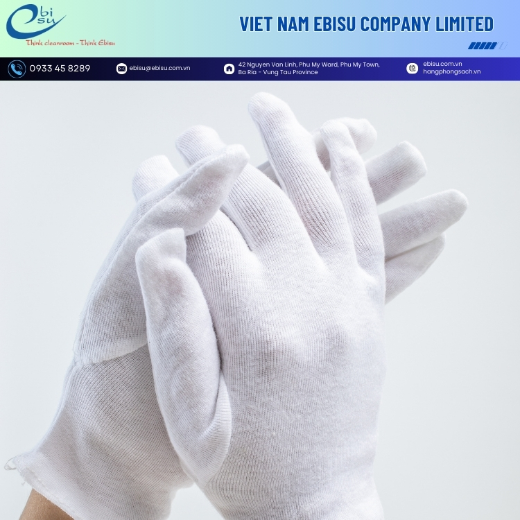 Găng Tay Vải Thun Cotton - Ảnh 3