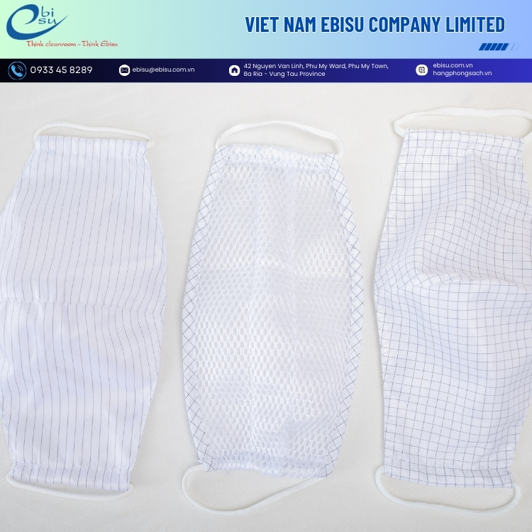 Khẩu Trang Vải Phòng Sạch - Ảnh 4