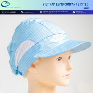 Mũ Lưỡi Trai Phòng Sạch Phối Lưới