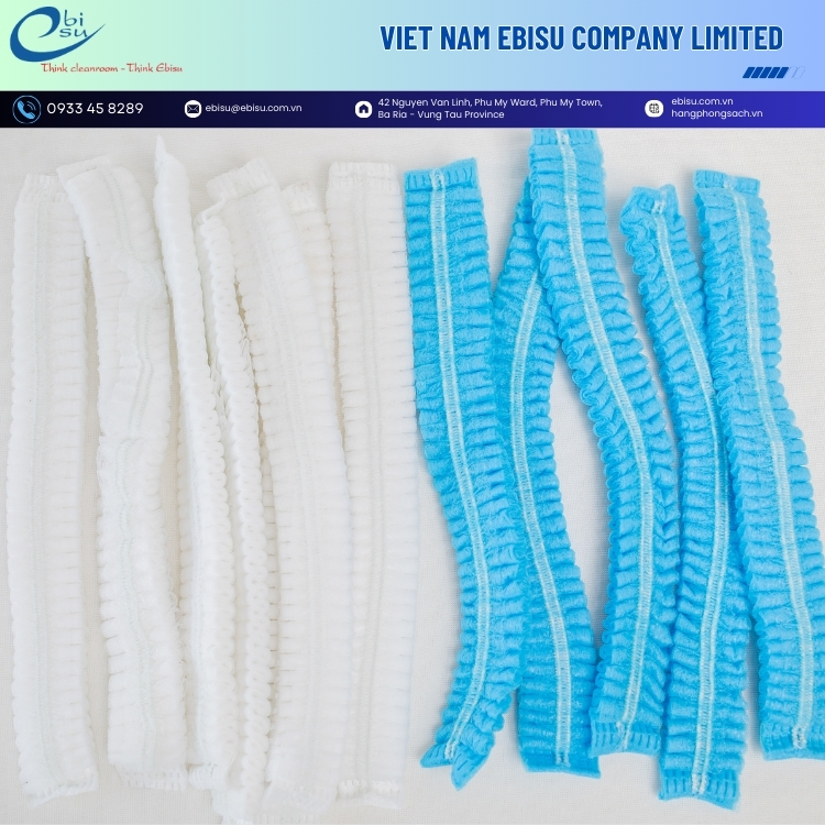 Mũ Nón Con Sâu Phòng Sạch - Ảnh 3