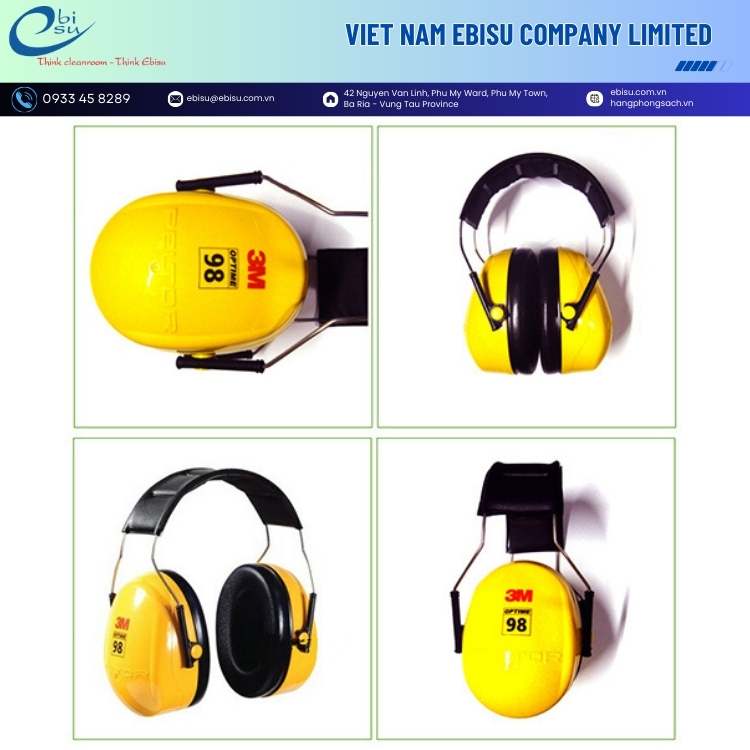 Chụp Tai Chống Ồn 3M H9A - Ảnh 3