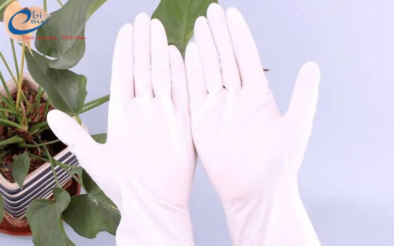 Găng Tay Cao Su Nitrile 9 inch