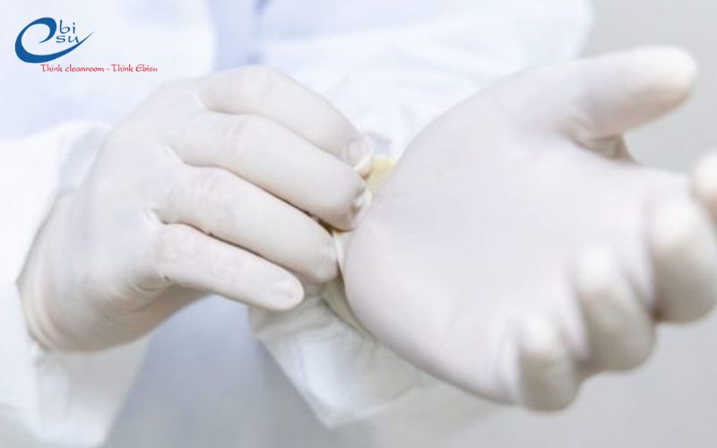 Găng Tay Nitrile Shirudo Phòng Sạch 9 inch