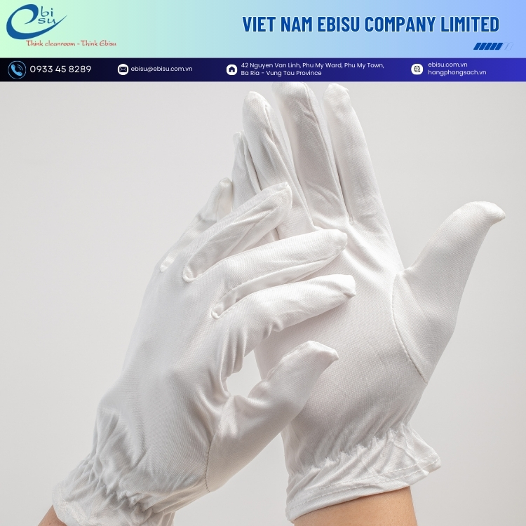 Găng Tay Vải Thun Siêu Mịn Microfiber