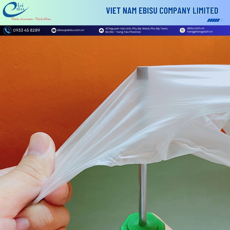 Găng Tay Vinyl Phòng Sạch 12 Inch - Ảnh 2