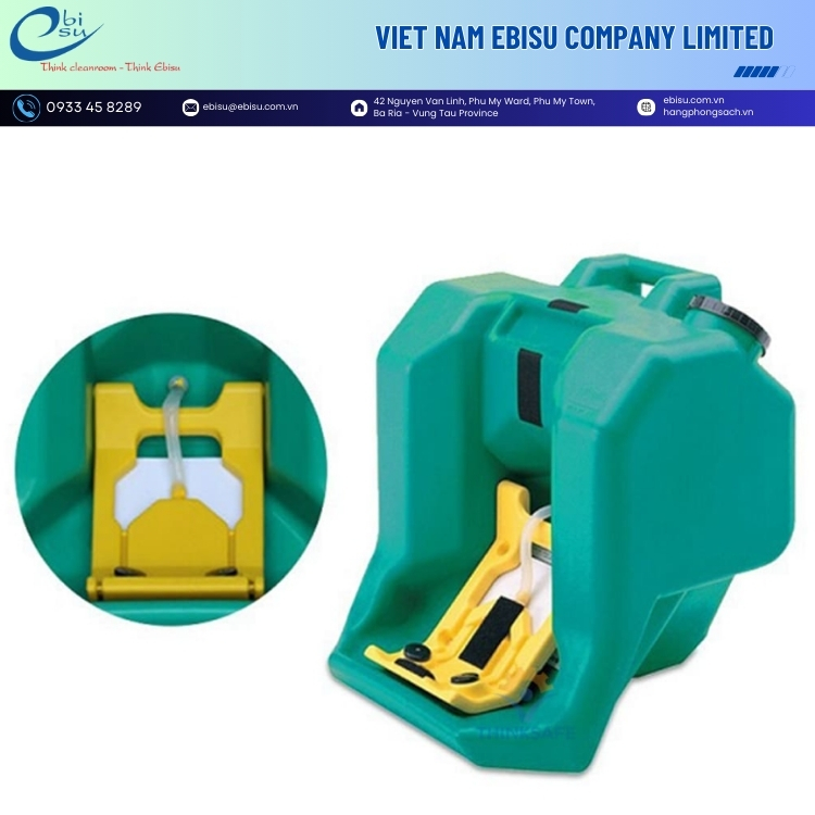 Bồn Rửa Mắt Khẩn Cấp Di Động HAWS 7500 - Ảnh 2