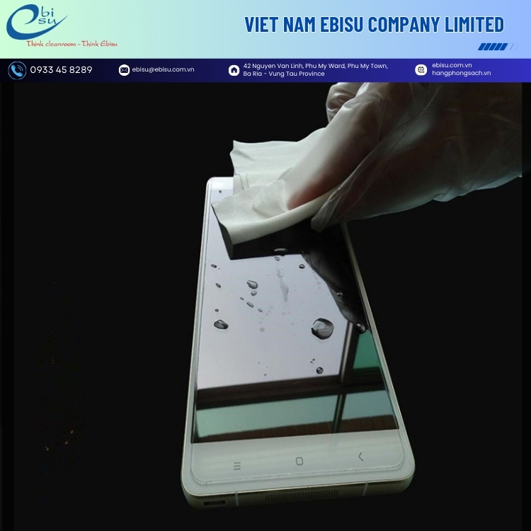 Khăn Lau Phòng Sạch 1004D - Ảnh 2