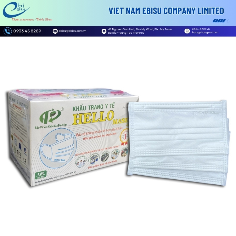 Khẩu Trang Y Tế Hello Mask - Ảnh 2