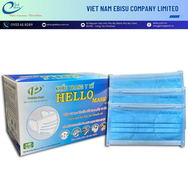 Khẩu Trang Y Tế Hello Mask