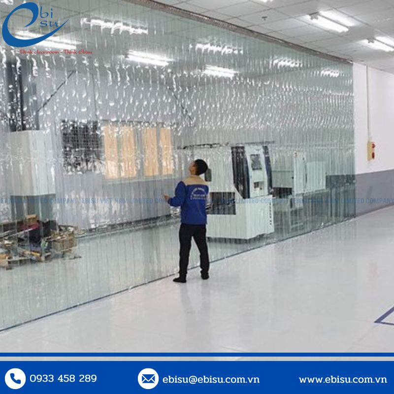 Màn Nhựa PVC Phòng Sạch