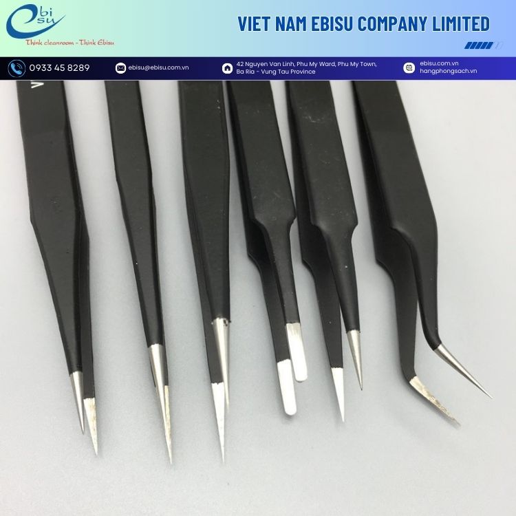 Nhíp Gắp Linh Kiện Vetus Chống Tĩnh Điện - Ảnh 2