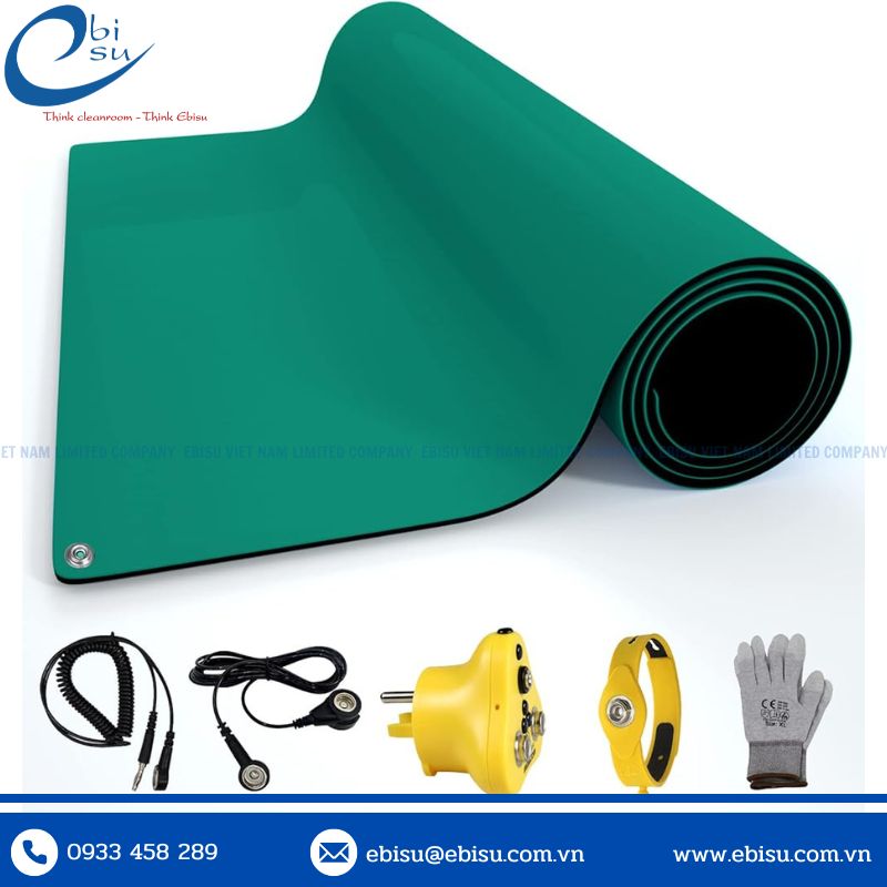 Thảm Cao Su Chống Tĩnh Điện ESD Rubber Mat