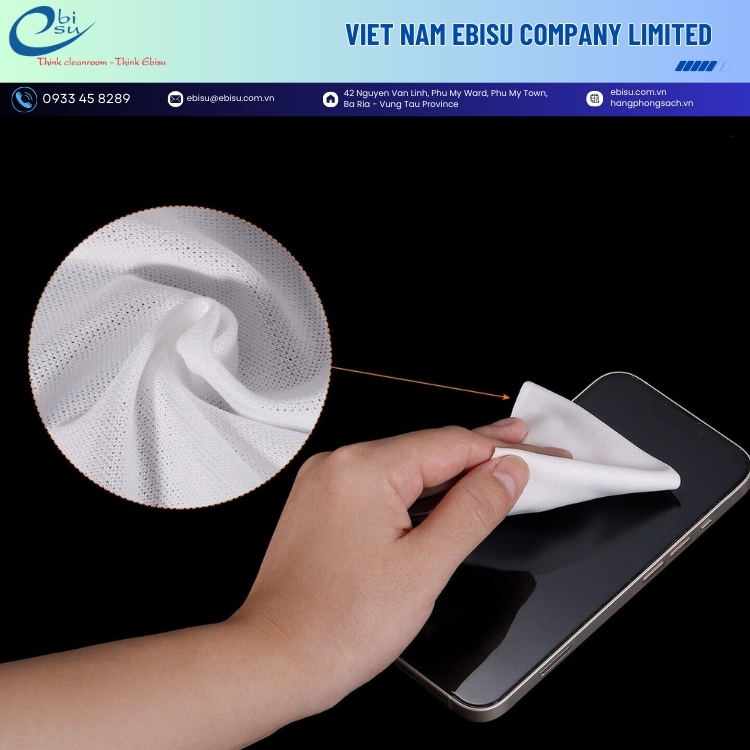 Khăn Lau Phòng Sạch 1006D - Ảnh 4