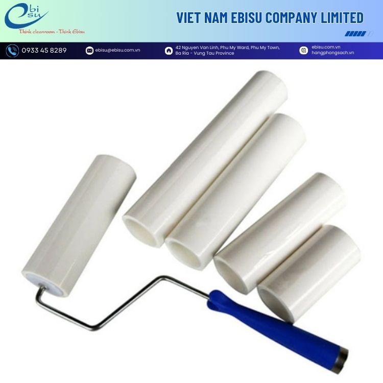 Con Lăn Dính Bụi Phòng Sạch - Ảnh 2