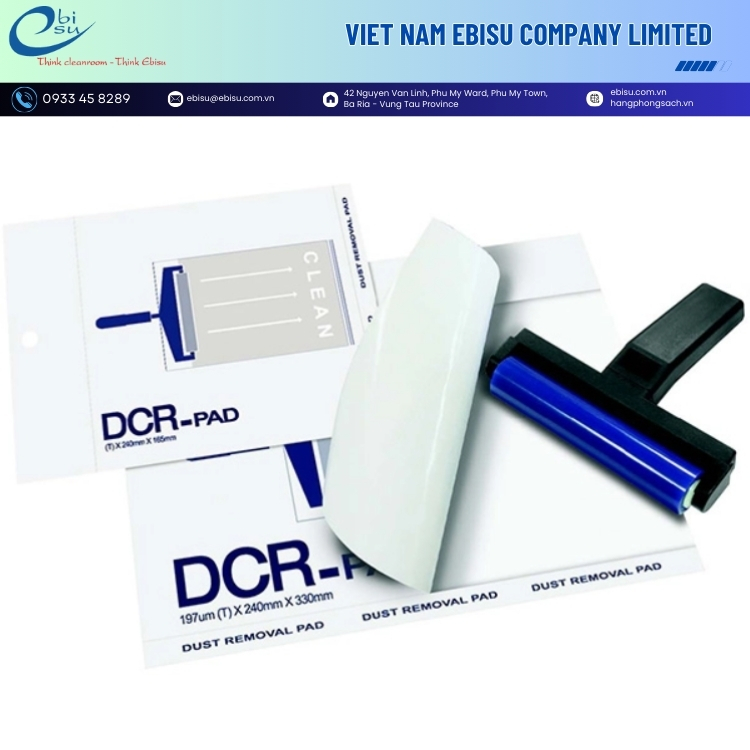 Giấy Dính Bụi Phòng Sạch DCR PAD A4 - Ảnh 2