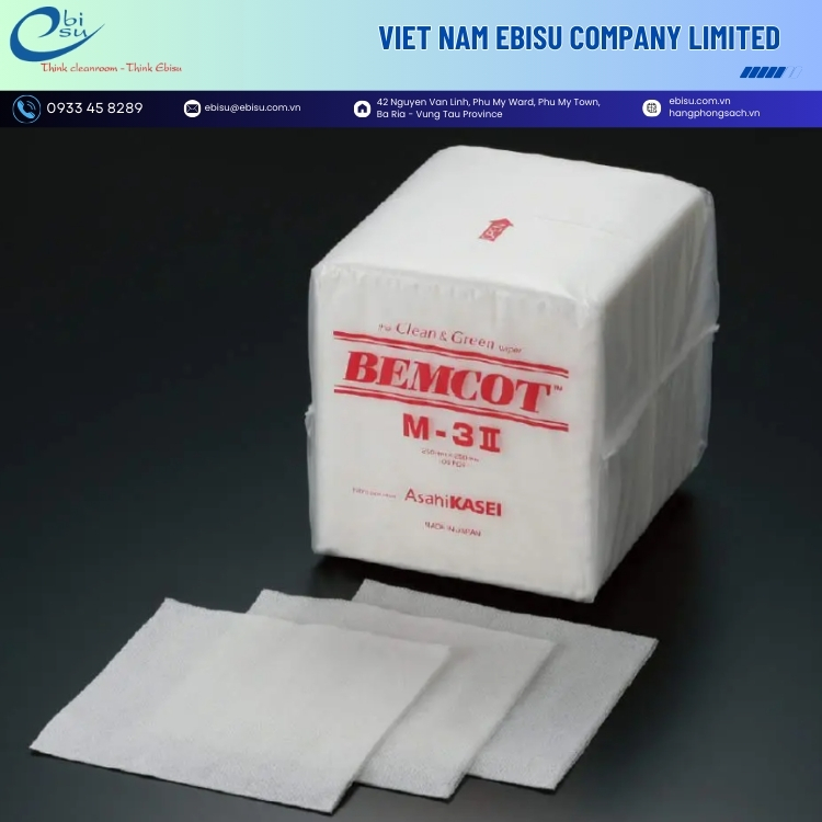Giấy Lau Phòng Sạch Bemcot M3 - Ảnh 2