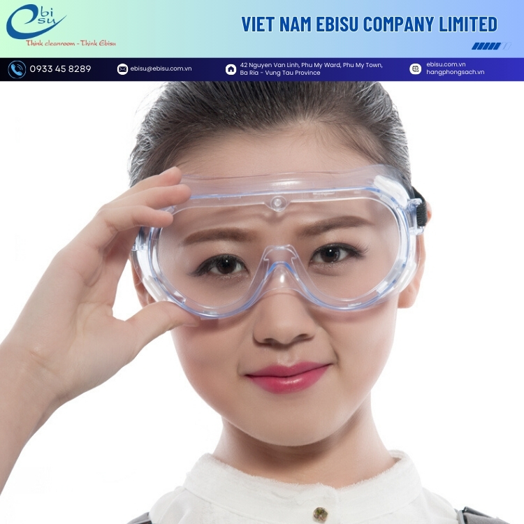 Kính Bảo Hộ Chống Hóa Chất 3M 1621AF - Ảnh 3