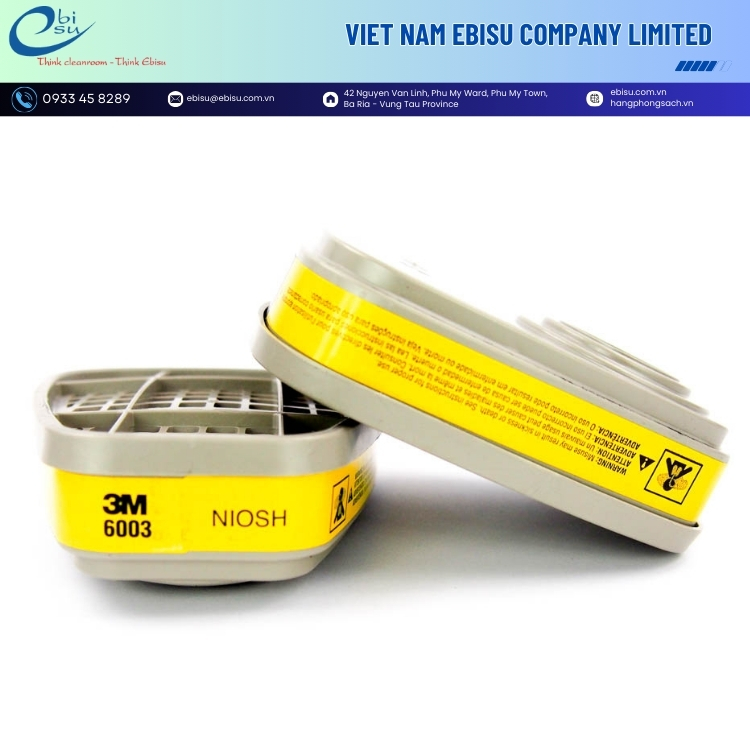 Phin Lọc Hơi Hữu Cơ 3M 6003 - Ảnh 2