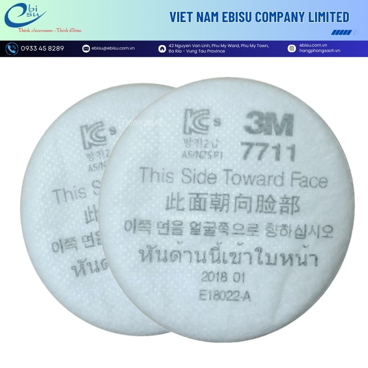 Tấm Lọc Bụi 3M 7711