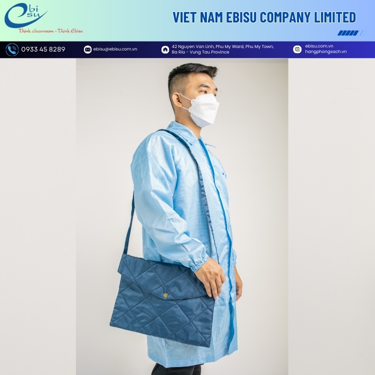 Túi Vải Phòng Sạch Chống Tĩnh Điện