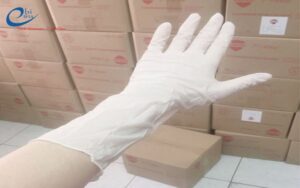 Bán Găng Tay Nitrile Shirudo 12 Inch