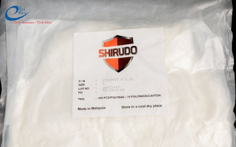 Bán Găng Tay Nitrile Shirudo 9 Inch