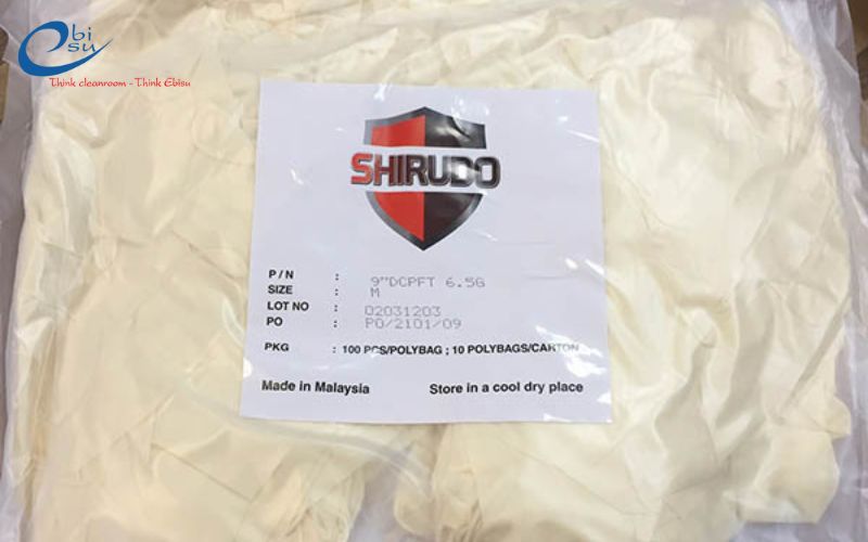 Bán Găng Tay Nitrile Shirudo 9 Inch