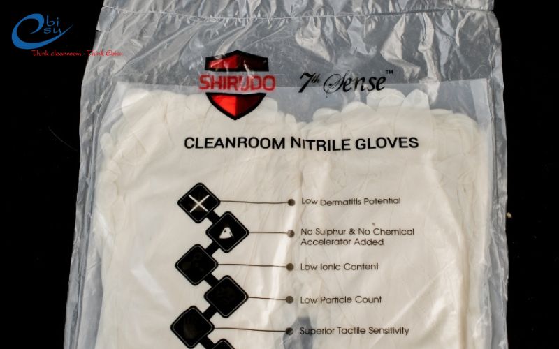 Găng Tay Nitrile Shirudo Phòng Sạch 12 inch