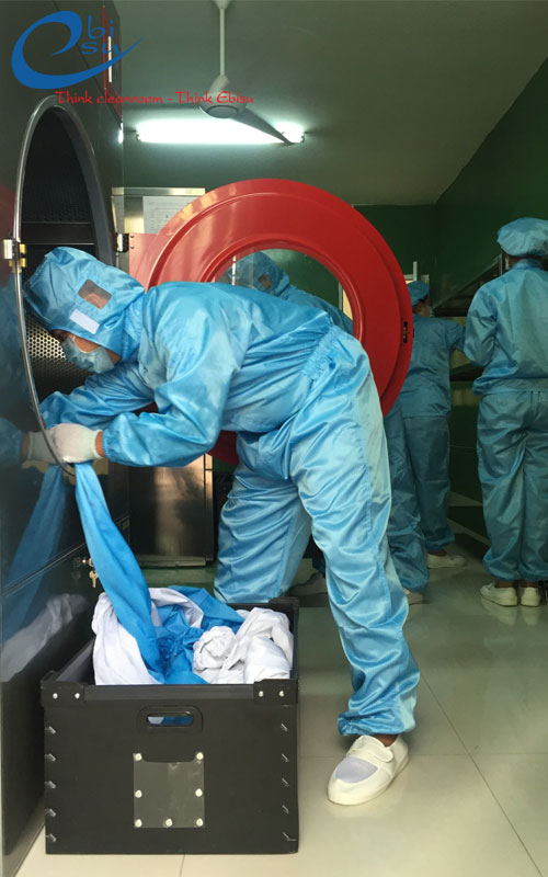 Quy Trình Giặt Đồ Phòng Sạch