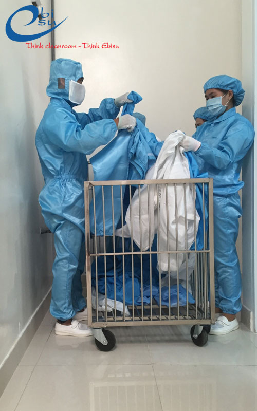 Giặt Hàng Phòng Sạch Cleanroom