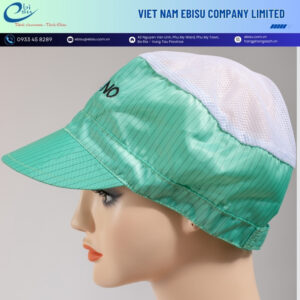 May Mũ Lưỡi Trai Phối Lưới Phòng Sạch