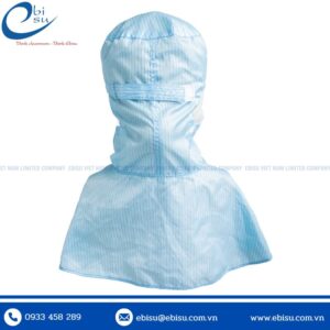 May Mũ Trùm Đầu Phòng Sạch Chống Tĩnh Điện