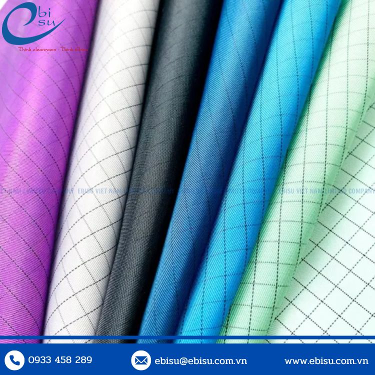 May Vải Phòng Sạch Chống Tĩnh Điện - Ảnh 2