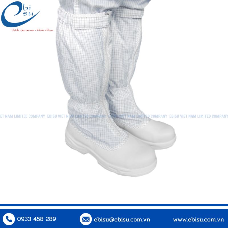 Giày Ủng Đế Thép Chống Tĩnh Điện - Ảnh 3