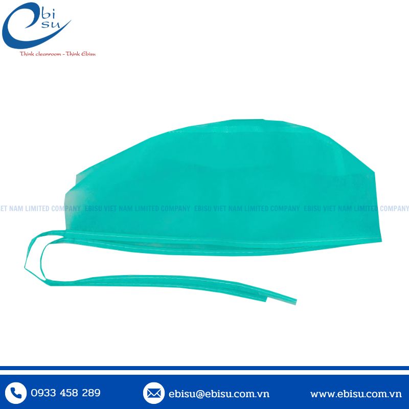 Mũ Phòng Mổ Vải Không Dệt - Ảnh 2