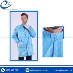 Áo Choàng Phòng Sạch Chống Tĩnh Điện