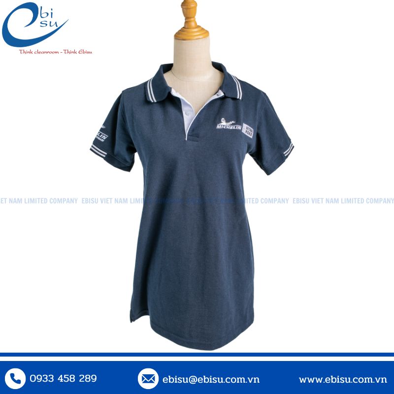 May Áo Đồng Phục Nữ Thêu Logo Doanh Nghiệp