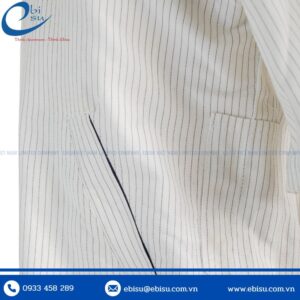 May Áo Khoác Kaki Bảo Hộ Lao Động Vải ESD