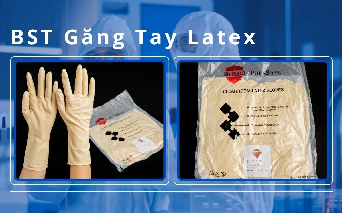 Găng tay phòng sạch đạt tiêu chuẩn
