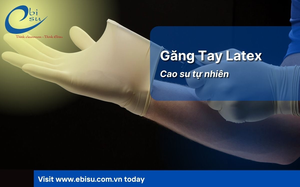 phân biệt găng tay phòng sạch nitrile latex và vinyl