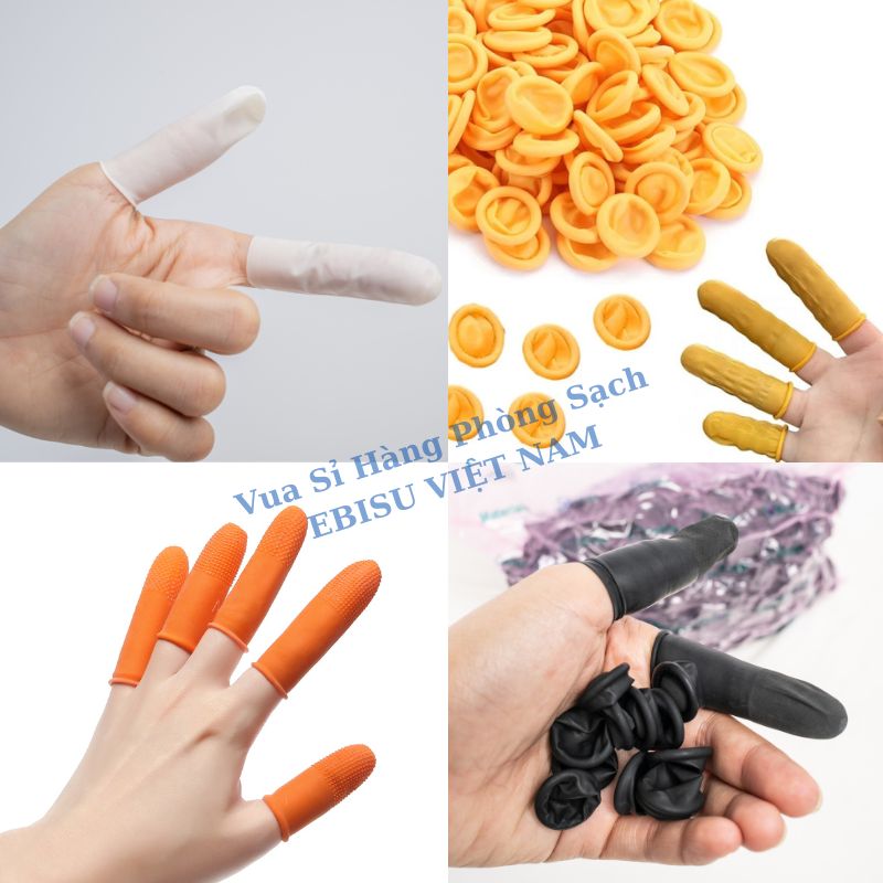 bao ngón tay cao su chống tĩnh điện