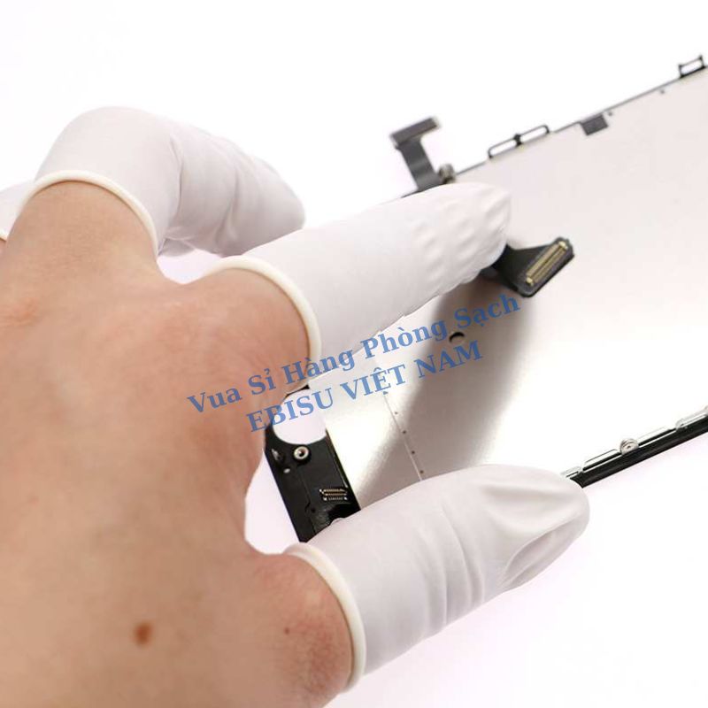 bao ngón tay cao su chống tĩnh điện