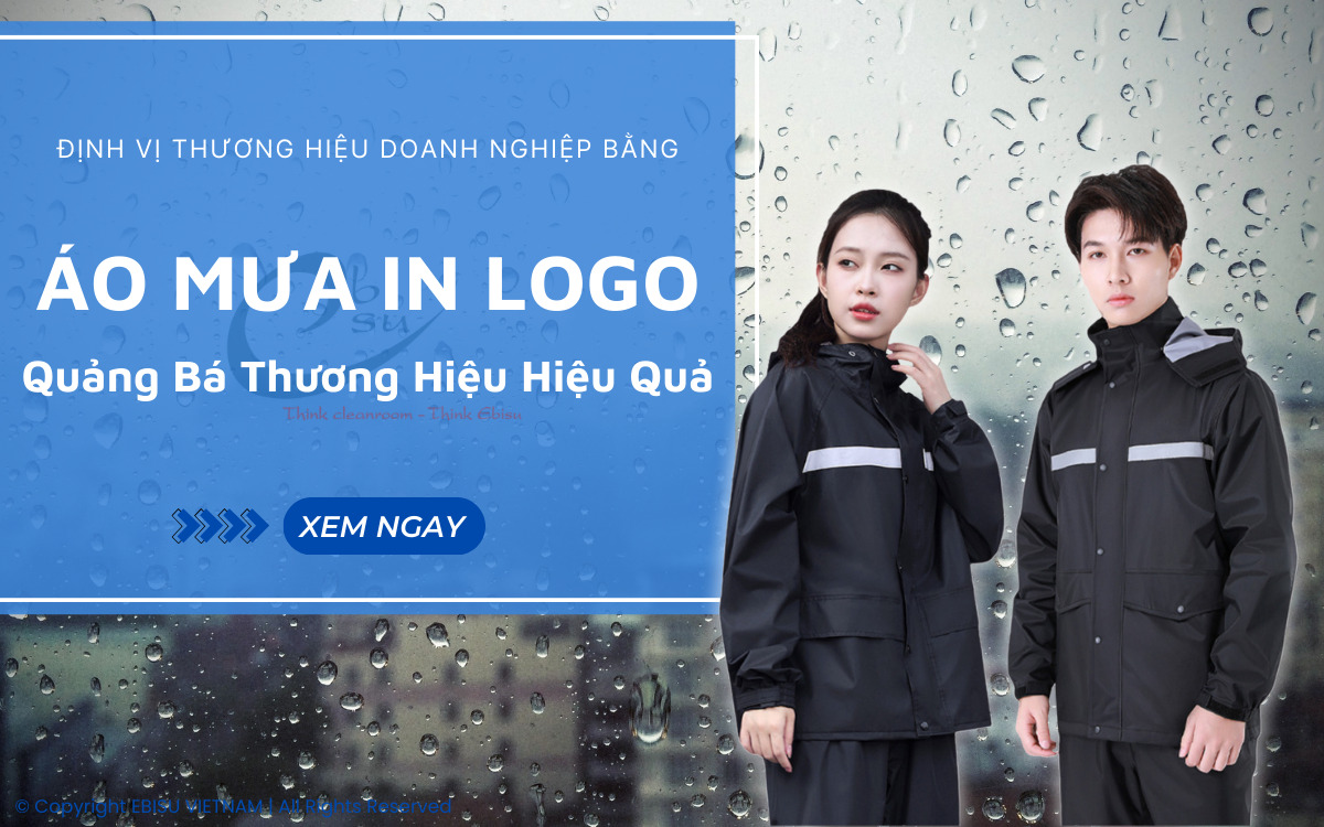 Áo Mưa In Logo