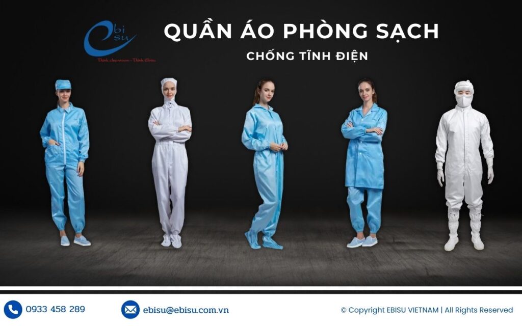 bộ quần áo phòng sạch