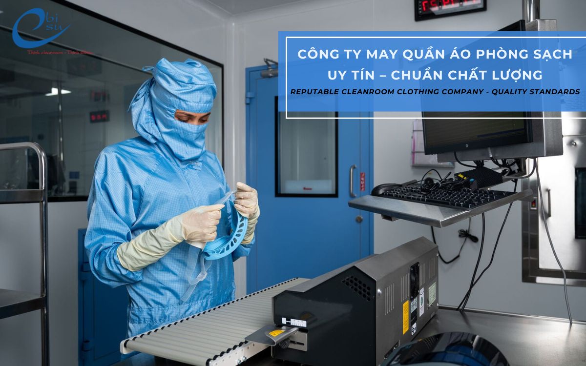 công ty may quần áo phòng sạch