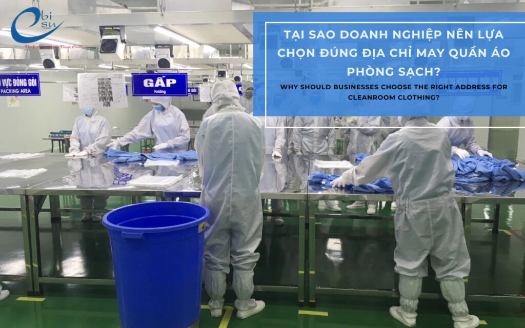 địa chỉ may quần áo phòng sạch