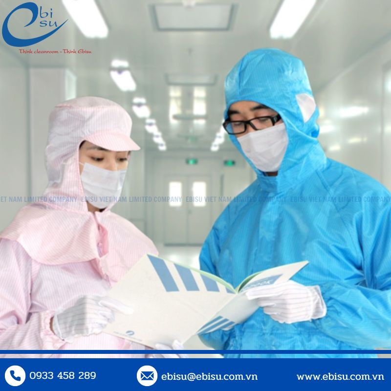 xưởng may quần áo phòng sạch chống tĩnh điện Đồng Nai